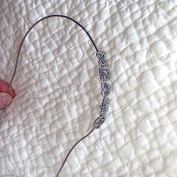 Vintage Juicy Couture Metal Headband - Picture 1 of 8